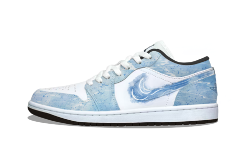 Jordan Air Jordan 1 Sky City Abrasion Resistant Lightweight Wear resistant And Lightweight Low top