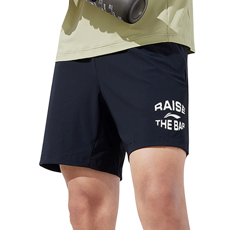 Li Ning Sports Shorts Unisex Black Moderate
