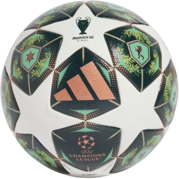 Adidas Size 5 Soccer Ball Pu Seamless Thermal bonding Unisex Green Fluorescent