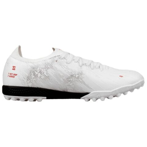 TLSS. TF Turf Artificial Turf Cushioning Anti Twist Soccer Shoes Unisex White