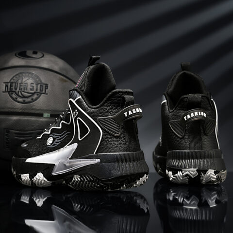 TONYBEAR Mid top Basketball Shoes Unisex