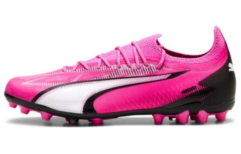 PUMA Ultra Ultimate Mg Football Shoes ‘Pink White’