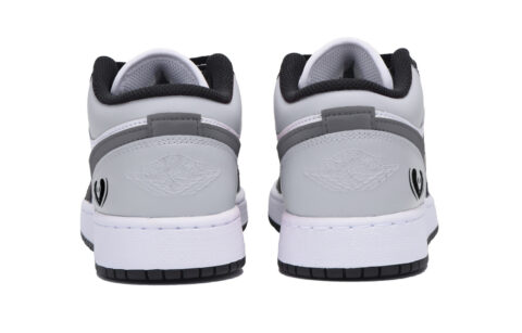 Jordan Air Jordan 1 Puppy Fragment, Year Of The Snake Abrasion Resistant Low top Vintage Basketball Shoes Men’s Black