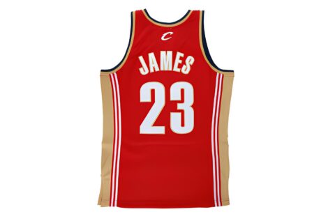 Mitchell & Ness Nba Kids Cleveland Cavaliers James LeBron 2003 04 Swingman Road Jersey