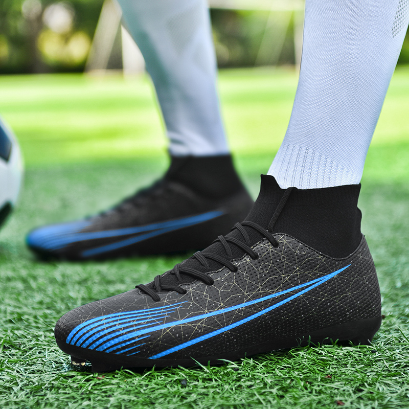 BIANSULONG FG Rubber Long Studs TF Rubber Broken Studs Soft Ground TPU Cushioning Abrasion Resistant Breathable