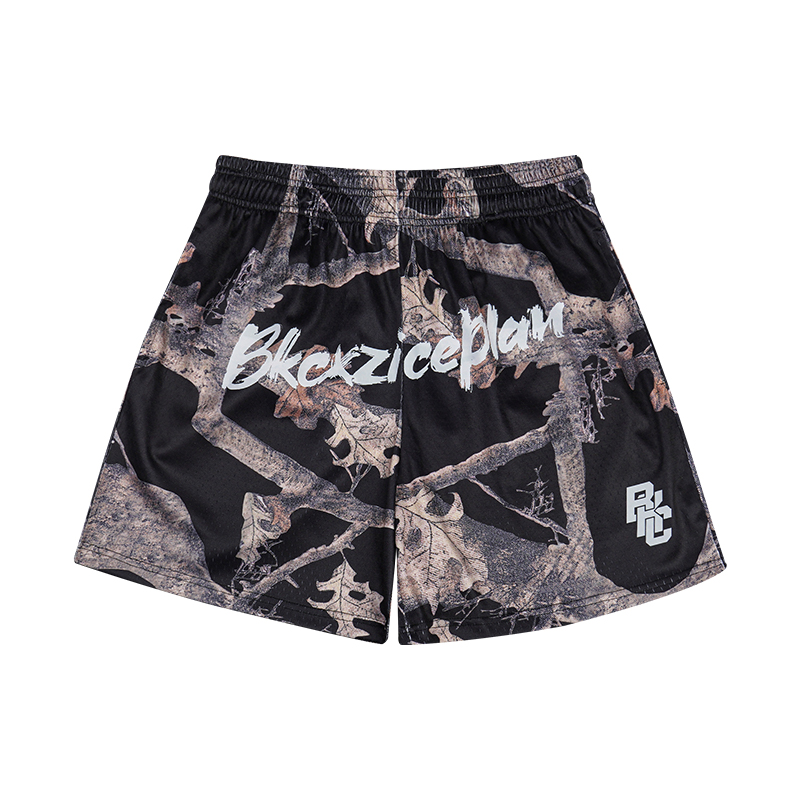 BKCXZICE Plant And Floral Vintage Luxury Streetwear Basketball Four Quarter Shorts Casual Training Workout Pants Unisex