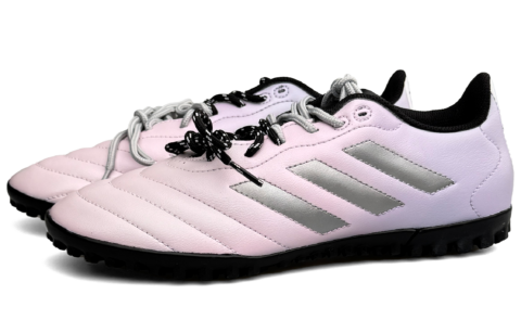 Adidas GOLETTO 8 TF Turf Abrasion Resistant Soccer Shoes Unisex Pink Purple