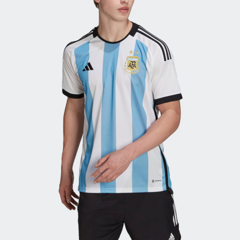 Adidas Argentina Soccer Jersey Men’s Blue White