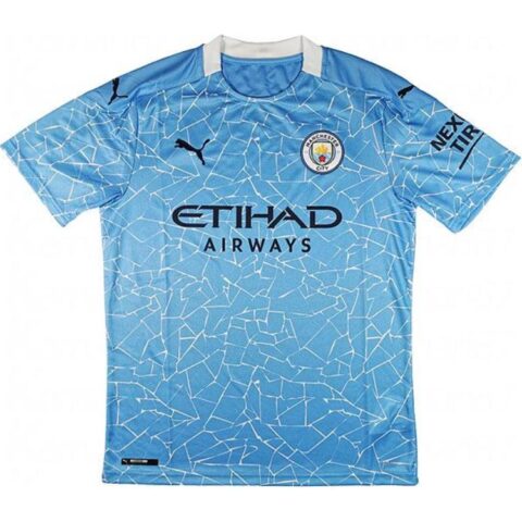 PUMA Manchester City Authentic Home Shirt 2020 21 Jersey