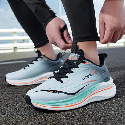 PALATIAL Light Breeze Low top Antibacterial Rebound Support Slip Resistant Abrasion Resistant Running Shoes Unisex