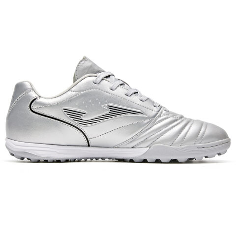 Joma Aguila Comfortable Round Toe Soccer Shoes Unisex Silver