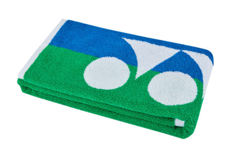 YONEX Sports Towels Blue Green Cotton Unisex