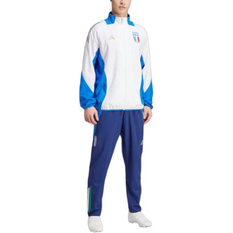 Adidas UEFA European Football Championship Italy Team Soccer Jersey Unisex White/Blue
