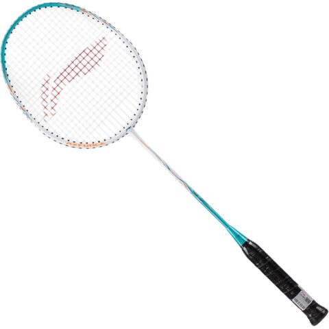 Li Ning Thunder 9 Carbon Aluminum Badminton Rackets Control Type All around Defense Entry level Unisex 3U/G6 2U/G5