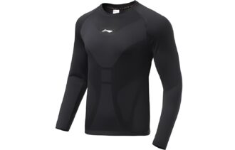 Li Ning Running Collection Fitness Clothing Men's Black Moderate
