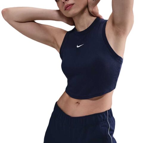 Nike Sportswear Chill Knit Women’s Tight Cropped Mini-Rib Tank Top