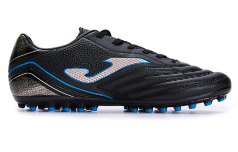 Joma Aguila AG Artificial Ground Slip Resistant Abrasion Resistant Soccer Shoes Men’s Black