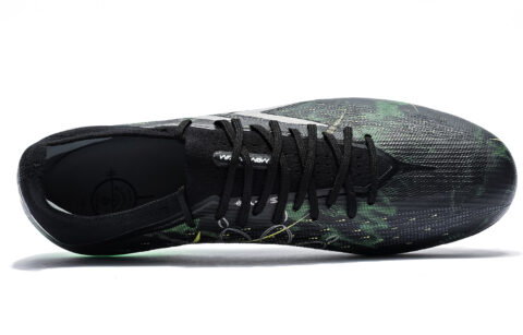 KELME Shadow 2.0 MG Multi Ground Artificial Turf Abrasion Resistant Impact Resistant Soccer Shoes Unisex Black Green