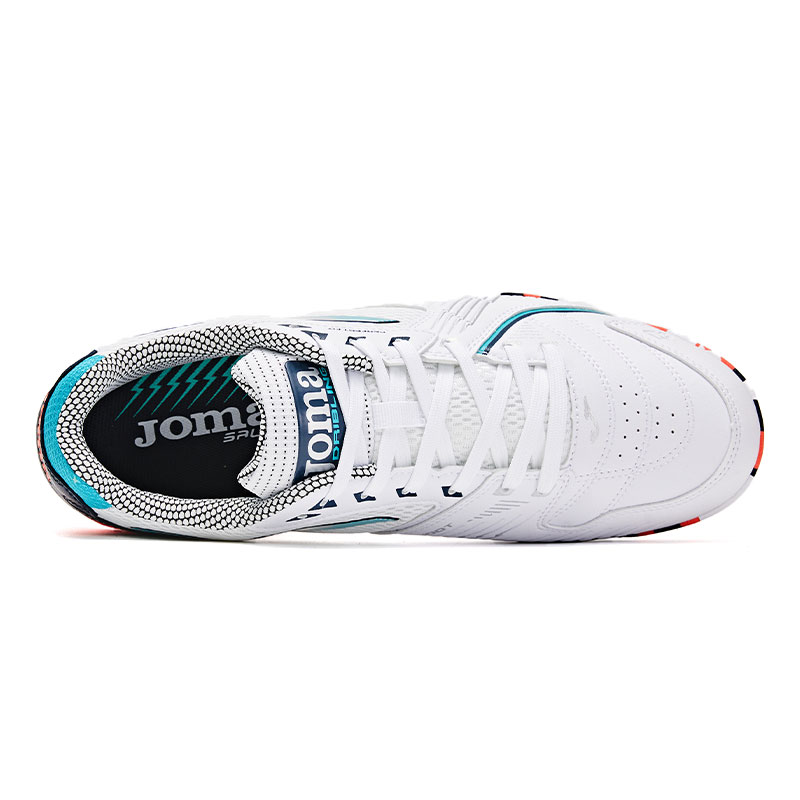 Joma Breathable TF Turf Artificial Turf Soccer Shoes Men’s White Orange