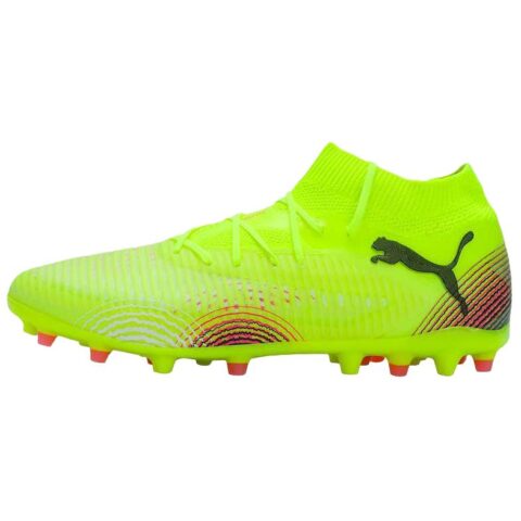 PUMA FUTURE 8 PRO Abrasion Resistant Soccer Shoes Unisex Yellow