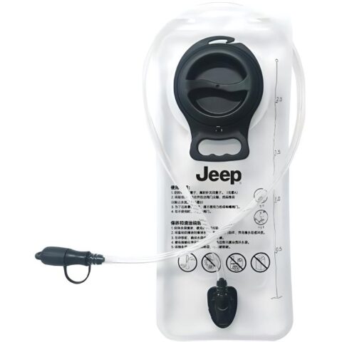 Jeep Mountaineering Leather Water Bag/Water Bladder 2L Outdoor PEVA PVC Silicone