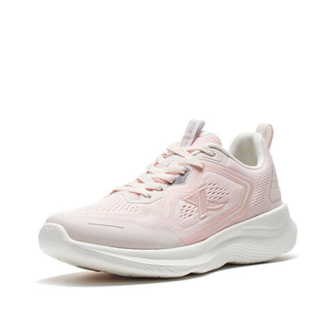 XTEP Slip Resistant Abrasion Resistant Slip Resistant Abrasion Resistant Low top Casual Running Shoes Women’s Pink