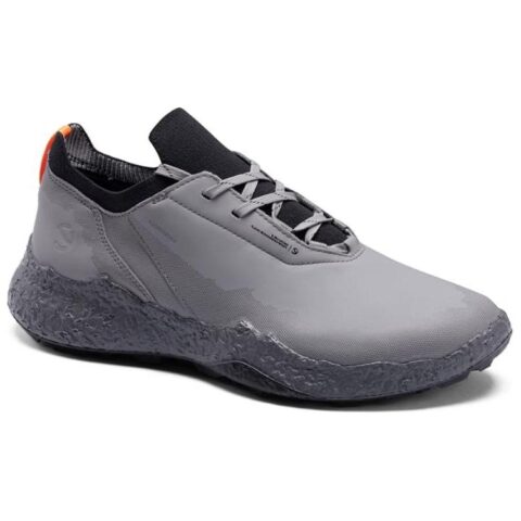 Ecco Golf Biom H5 Cow Leather Abrasion Resistant Low top Golf Shoes Men’s Gray