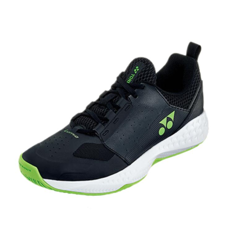 YONEX Versatile Breathable And Lightweight Low top Tennis Shoes Unisex Black Lime Green