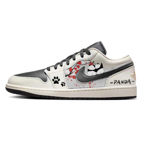 Jordan Air Jordan 1 Vintage Basketball Shoes Men’s Low Top White/Black