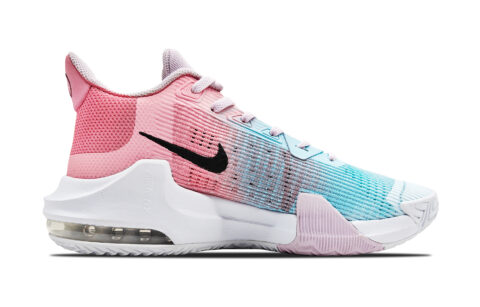 Nike Air Max Impact 3 Slip Resistant And Abrasion Resistant Coverage Low top Basketball Shoes Unisex Pink