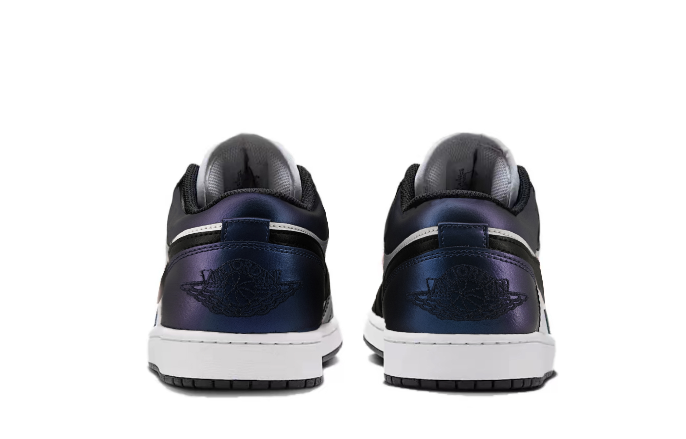 Jordan Air Jordan 1 Abrasion Resistant Low top Vintage Basketball Shoes Unisex Red Purple Blue