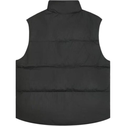 PUMA RELAXED Down Vests Unisex Black Stand Collar Moderate Other