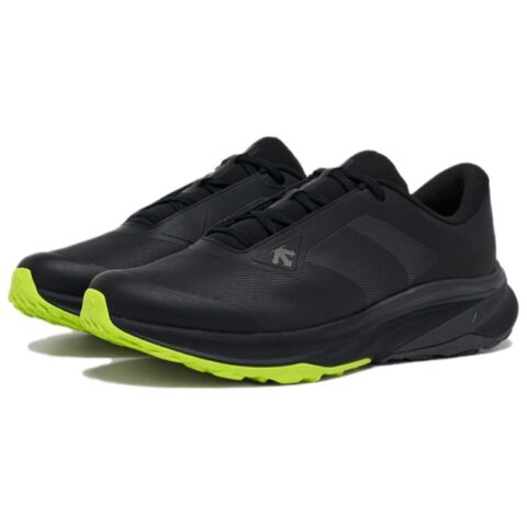 DESCENTE Slip Resistant Abrasion Resistant Low top Casual Training City Commuting Running Shoes Men’s Black