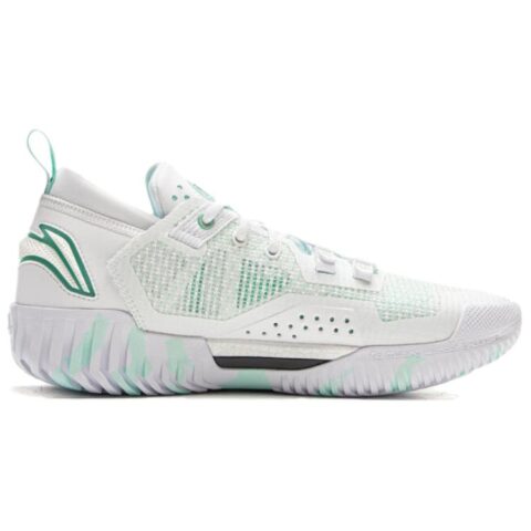 Li Ning BadFive 3 Low Cushioning, Wear Resistant Low top Basketball Shoes Men’s Standard White