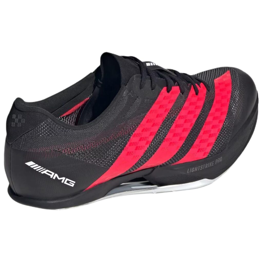 Adidas x AMG ADIZERO PRIME SP 4 Textile Running Shoes Unisex Black Red