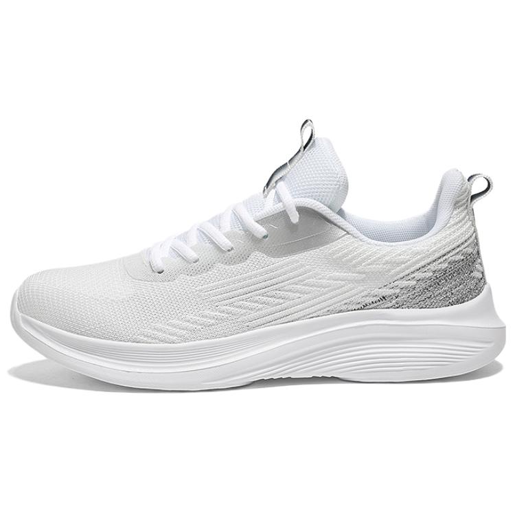 BIANSULONG Cushioning Abrasion Resistant Low top Casual Running Shoes Men’s Black White