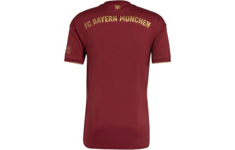 Adidas Bayern Munich Black Soccer Jersey Men’s Dark Red