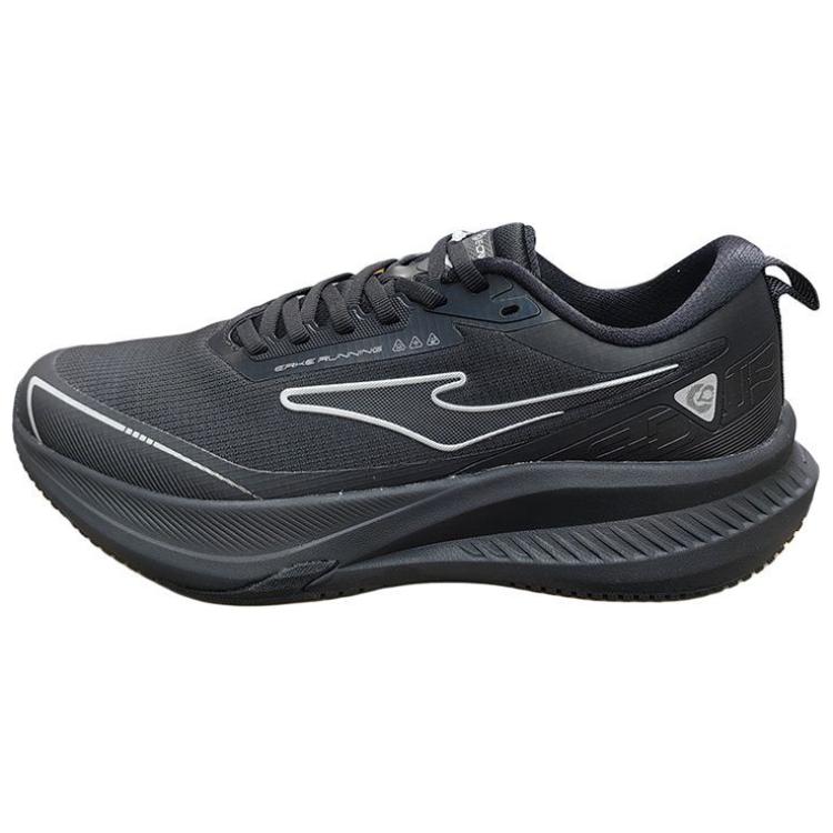 Erke Comfortable And Trendy Slip Resistant Abrasion Resistant Low top Casual Running Shoes Men’s Black White