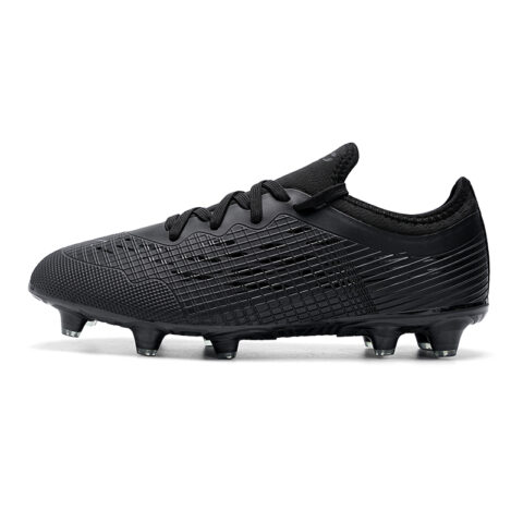 ATAY Slip Resistant Abrasion Resistant Slip Resistant Abrasion Resistant Soccer Shoes Unisex Black