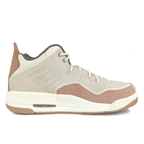 Jordan Courtside 23 Abrasion Resistant Mid top Vintage Basketball Shoes Men’s Brown White
