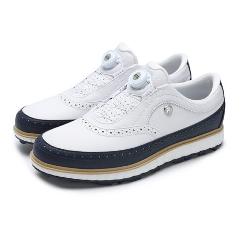 FILA NOBLE Cushioning, Wear Resistant Low top Training Shoes Men’s FILA White, Celebration Blue