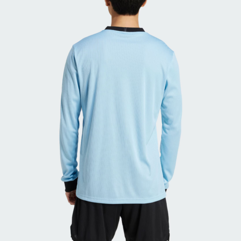 Adidas Originals ANNIVERSARY SS25 Soccer Jersey Men’s Clear Blue/Black