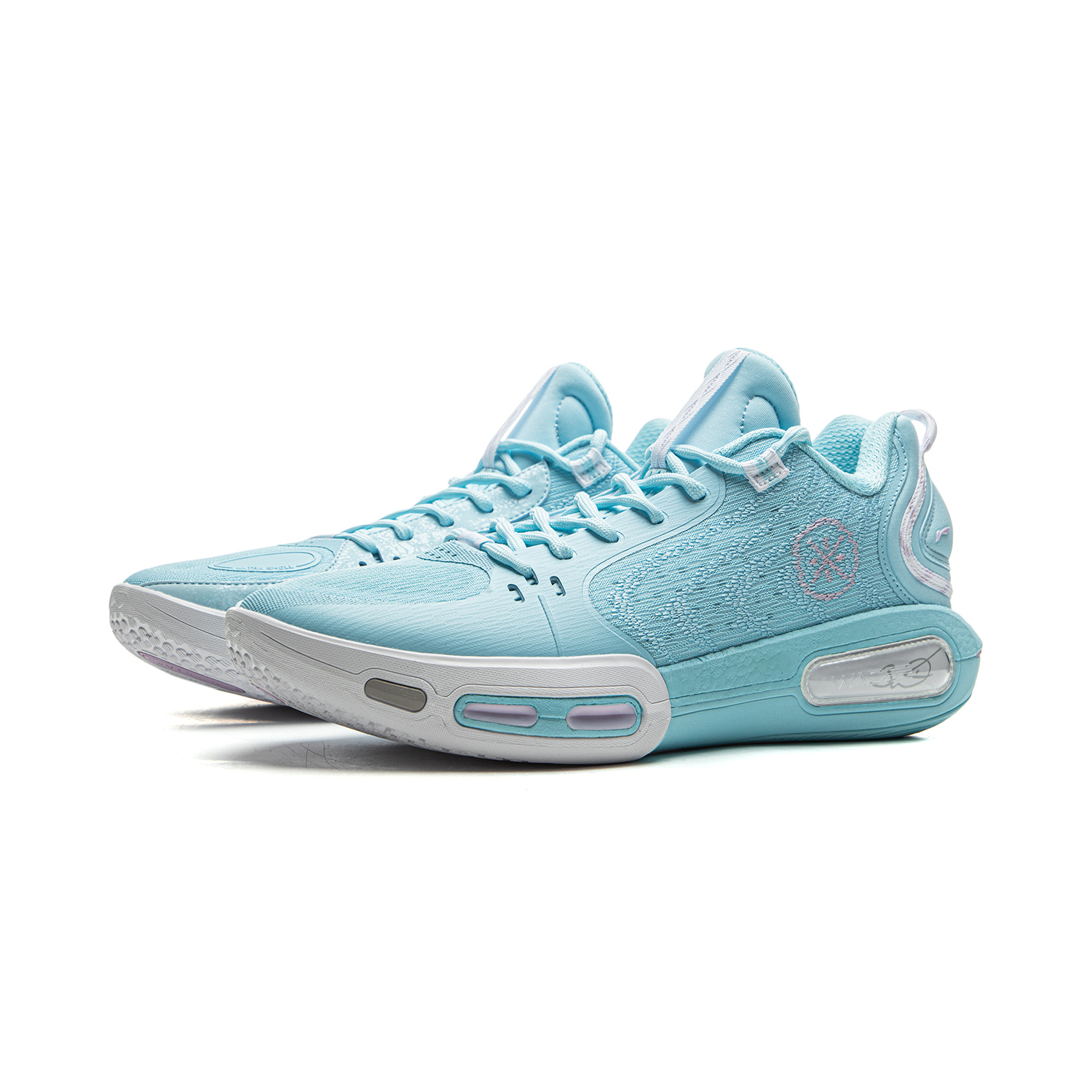 Li Ning Cushioning Slip Resistant Abrasion Resistant Breathable Rebound Grip Low top Basketball Shoes Men’s