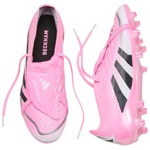 Predator Elite David Beckham x Predator Elite Adidas Foldover Tongue Fg ‘Miami’