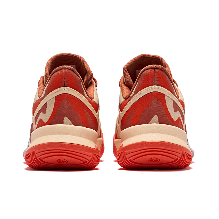 Erke Fearless EP Cushioning Slip Resistant Abrasion Resistant Low top Basketball Shoes Men’s New Year Red