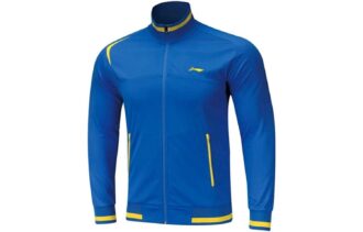 Li Ning Fitness Clothing Unisex Blue Moderate Straight Fit