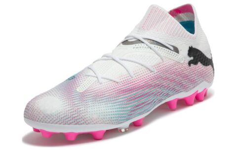 Puma Future 7 Ultimate MG ‘White Black Poison Pink’