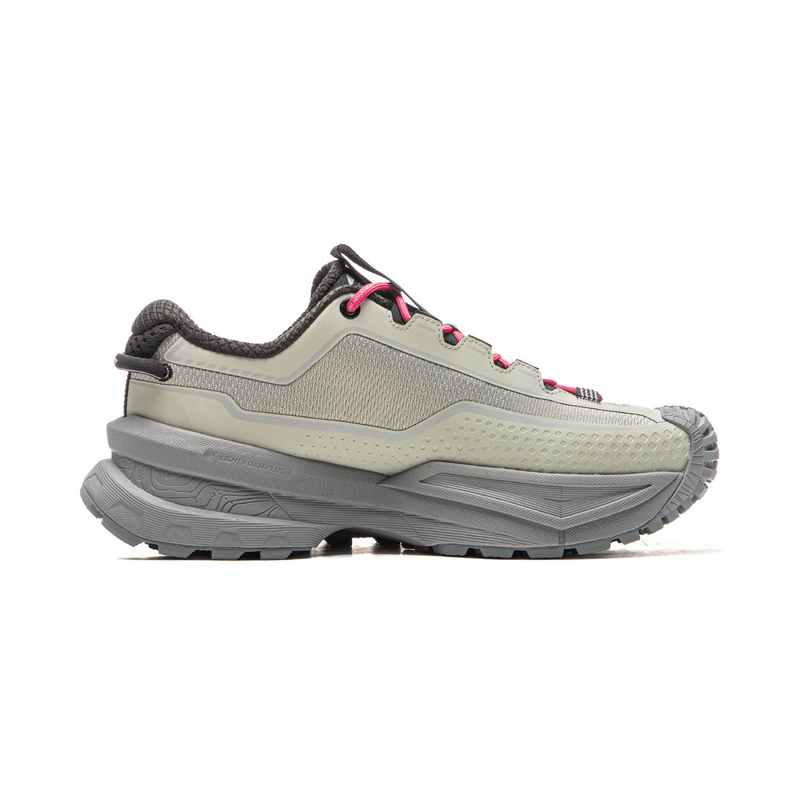 Li Ning Outdoor CF Tracing, Xingchuan Low top Hiking Shoes Unisex Ore Gray