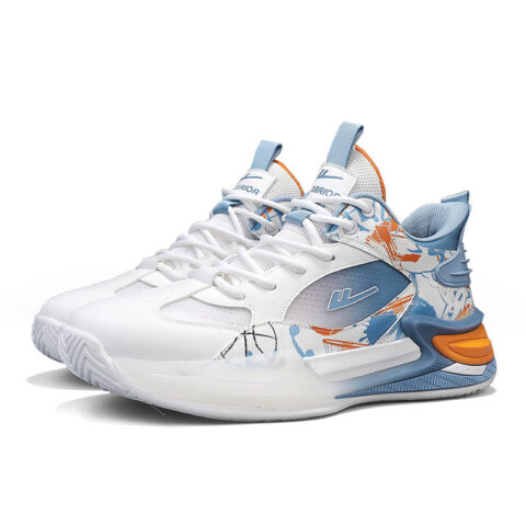 Warrior Slip Resistant Abrasion Resistant Low top Basketball Shoes Men’s