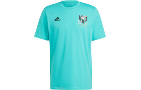 Adidas Messi Soccer Jerseys Men's Half Mint Green Moderate Straight Fit